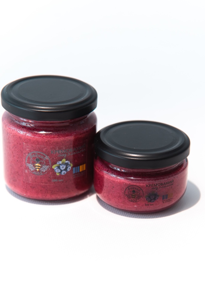 Кремований мед з лохиною